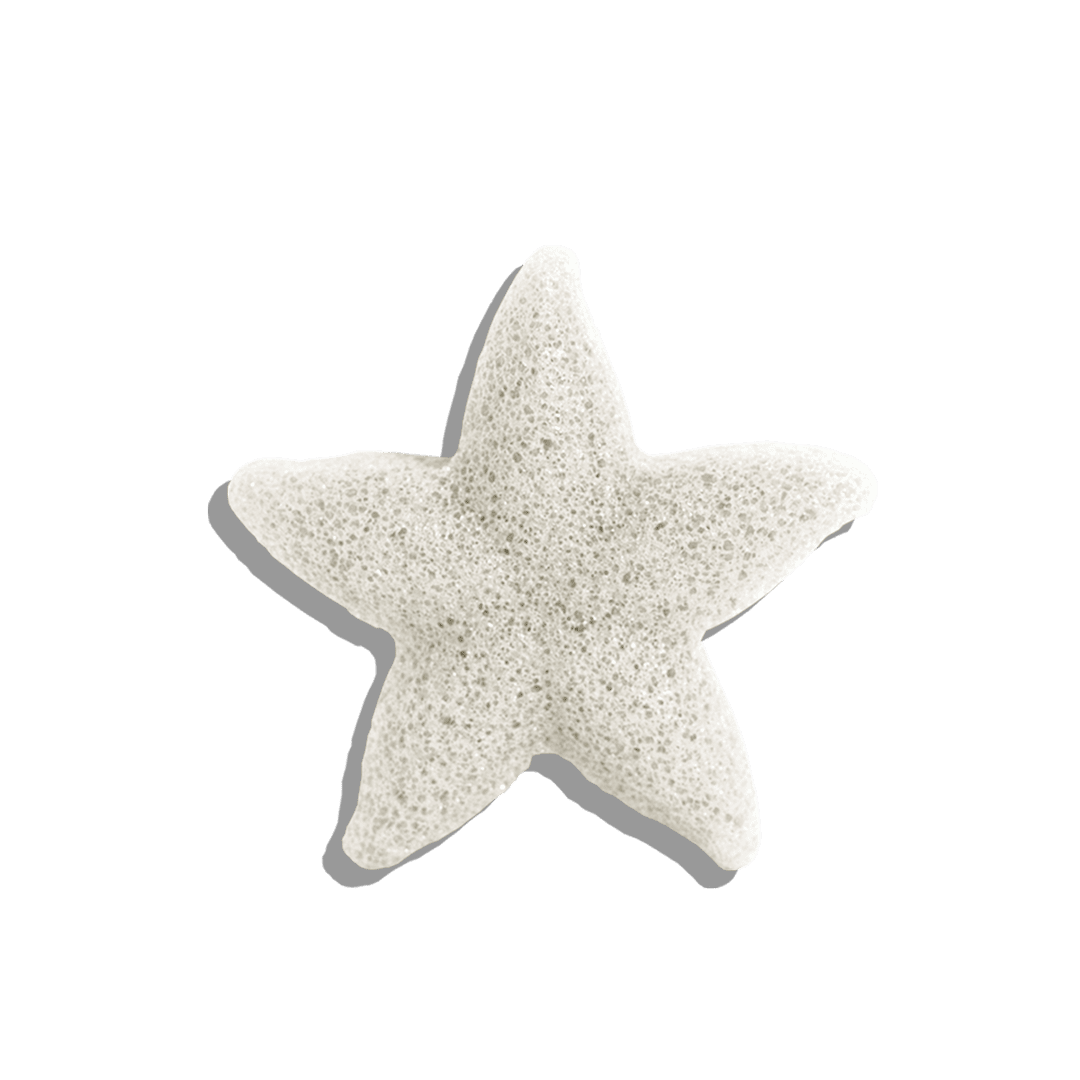 Al.ive Body - Baby Konjac Sponge in White