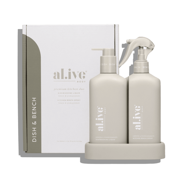Al.ive Body - Kitchen Duo - Dishwashing Liquid & Bench Spray