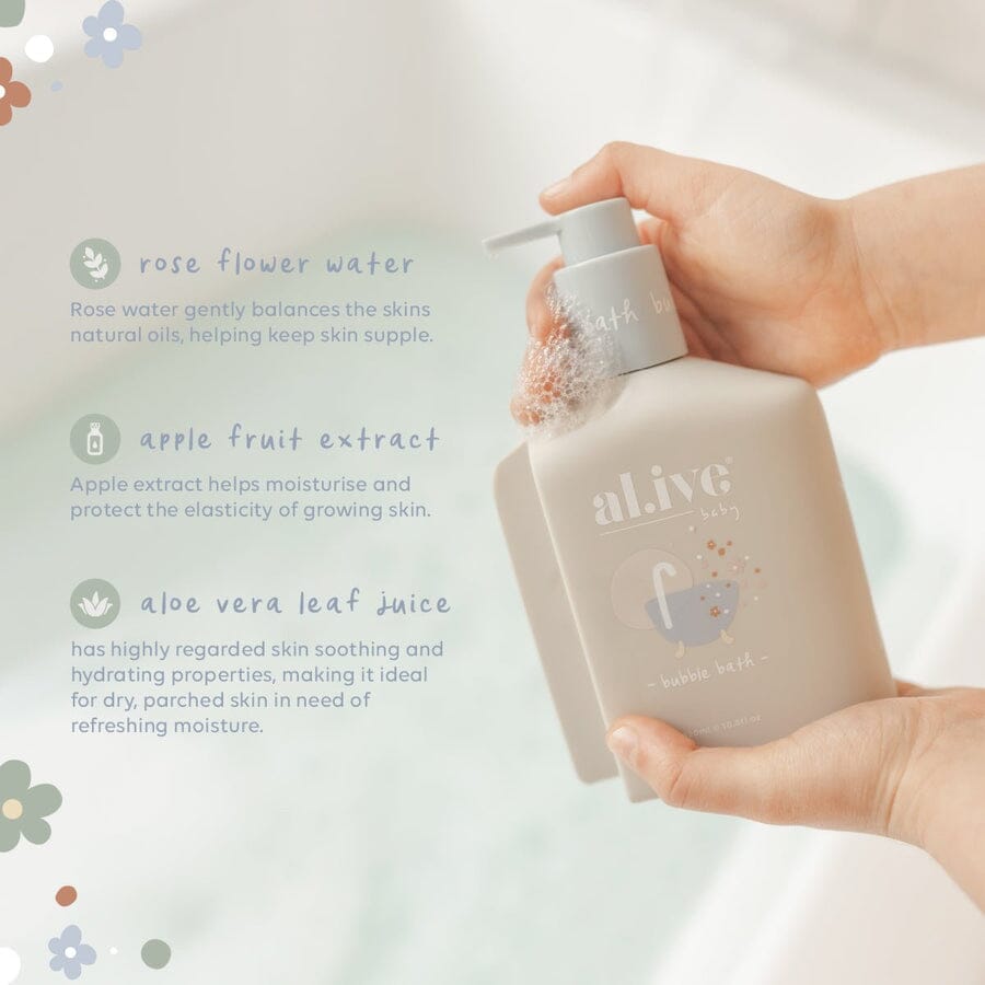 Al.ive Body Bubble Bath - Apple Blossom