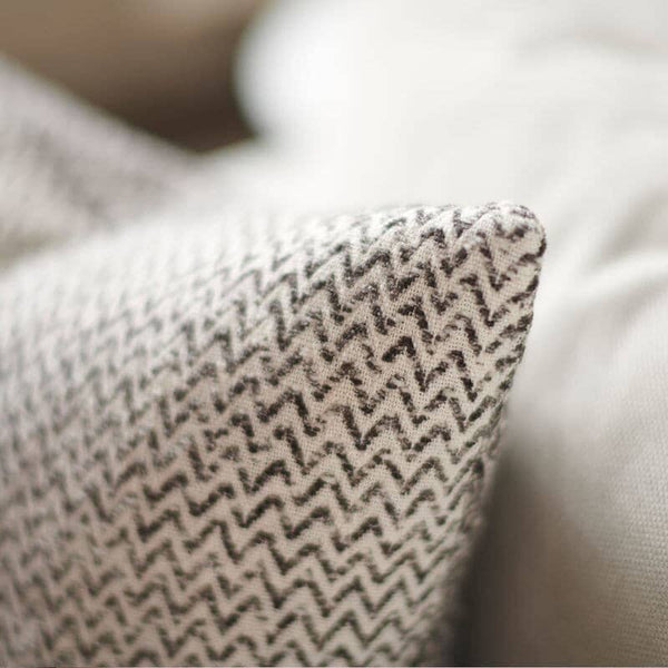 Calma Reversable Cushion in Slate - 40 x 60cm (Save 15%)