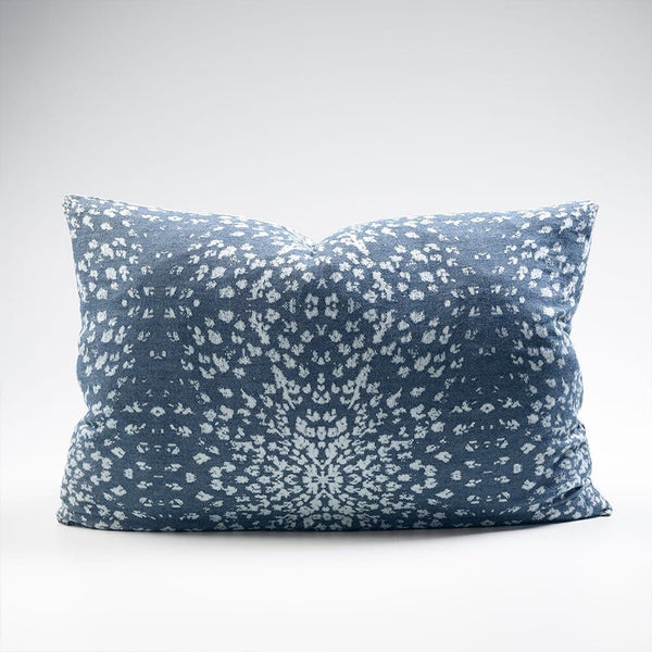 Glacier Reversible Feather Insert Cushion in Navy/White - 40 x 60cm (Save 23%)