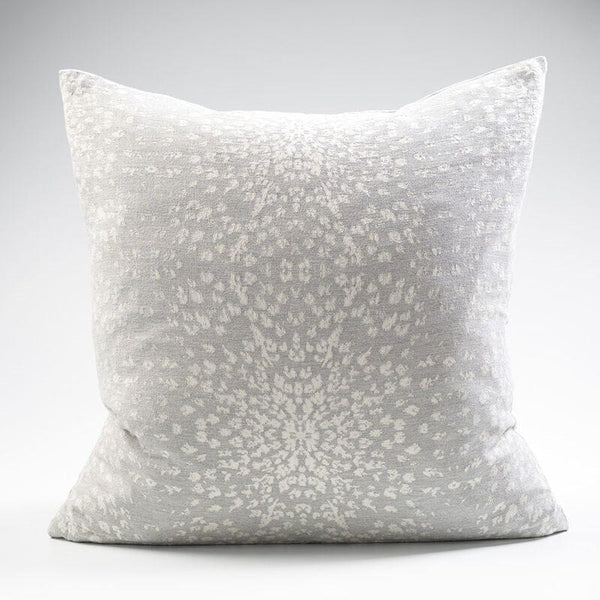 Glacier Reversible Feather Insert Cushion in Silver Grey/White  - 50 x 50cm (Save 21%)