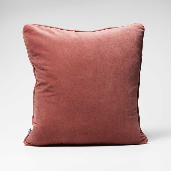 Lynette Velvet Cushion in Desert Rose - 50 x 50cm (Save 20%)