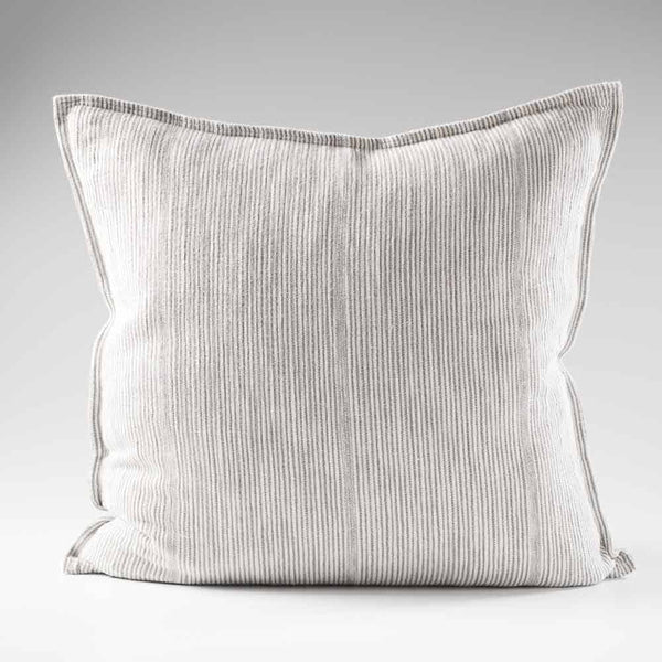 Myra Feather Insert Cushion in Slate/White - 50 x 50cm (Save 20%)