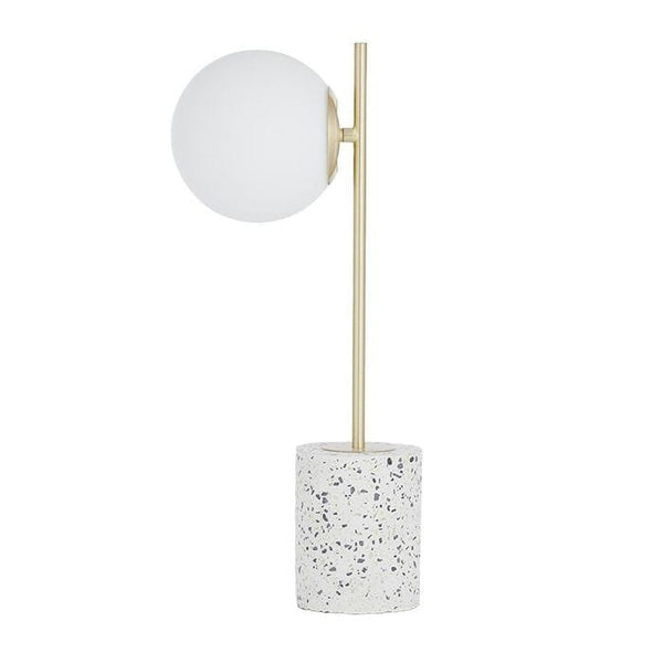 Dania Terrazzo Table Lamp in Gold