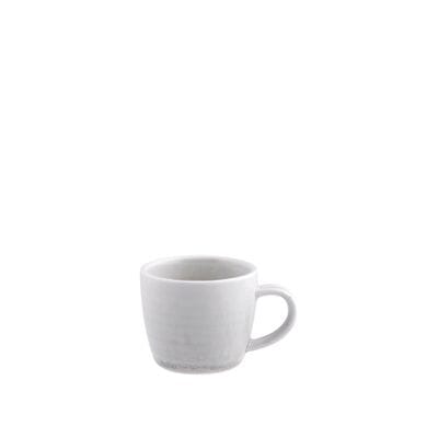 Indigo Ceramic Espresso Cup W/ Saucer in White Bleed