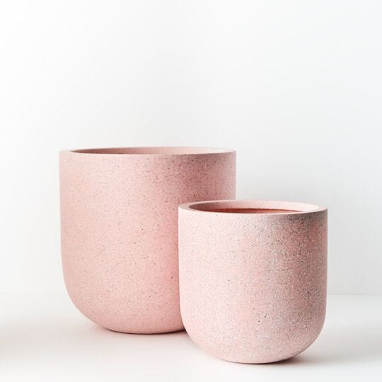 Cello Terrazzo Pot in Pink 30cm