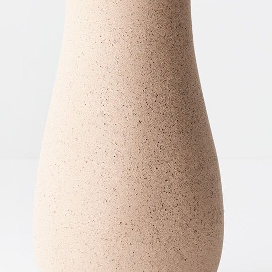 Dalida Stoneware Vase in Nude 25cm