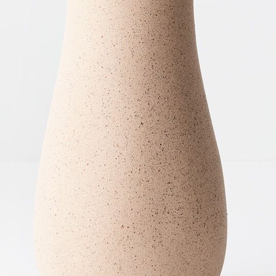 Dalida Textured Vase in Almond - Large