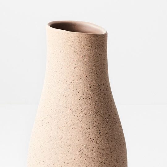 Dalida Textured Vase in Almond - Small (Save 24%)