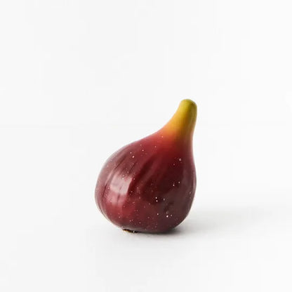 Decorative Faux Fig in Burgundy 9cm