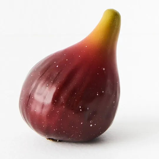 Decorative Faux Fig in Burgundy 9cm