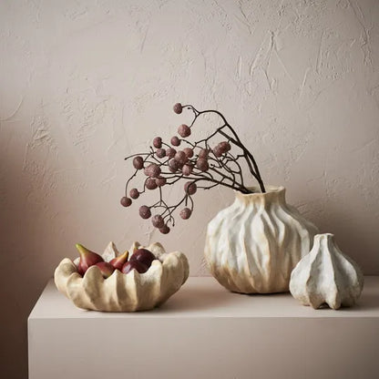 Decorative Faux Fig in Burgundy 9cm