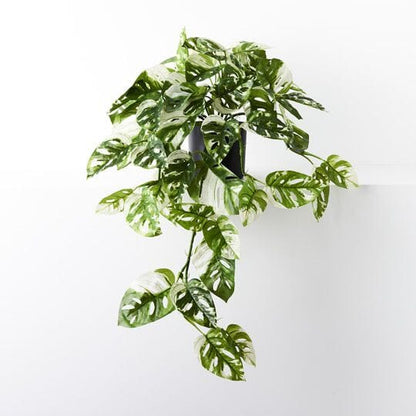 Monstera Adansonii Faux Hanging Bush 76cm