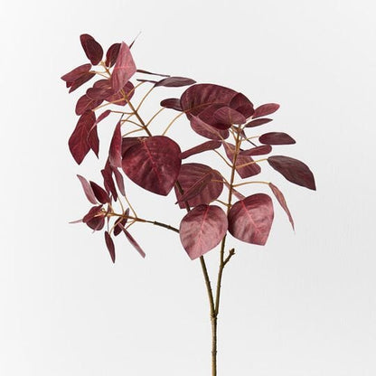 Smoke Bush Leaf Spray in Burgundy 75cm