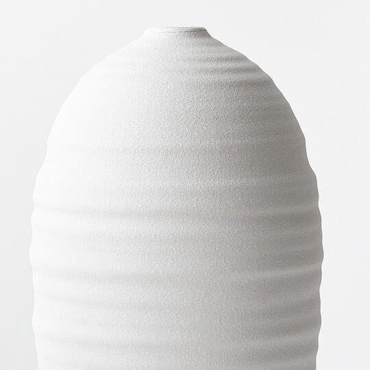 Jabbour Ceramic Vase in Matte White - Large