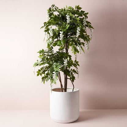 Wisteria Artificial Tree in Green/White 190cm