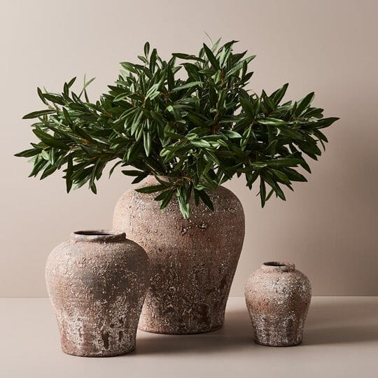 Capri Vase in Antique Copper 39cm