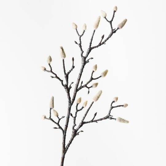 Magnolia Bud Spray in Cream 98cm