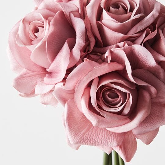 Rose Kaisa Artificial Bouquet in Pink