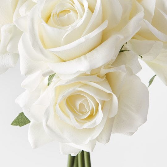 Rose Kaisa Artificial Bouquet in White