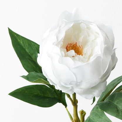 Peony Faux in Winter White 58cm