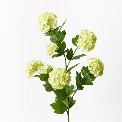 Snowball Faux Spray in Cream/Light Green - 78cm