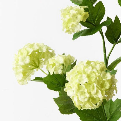 Snowball Faux Spray in Cream/Light Green - 78cm
