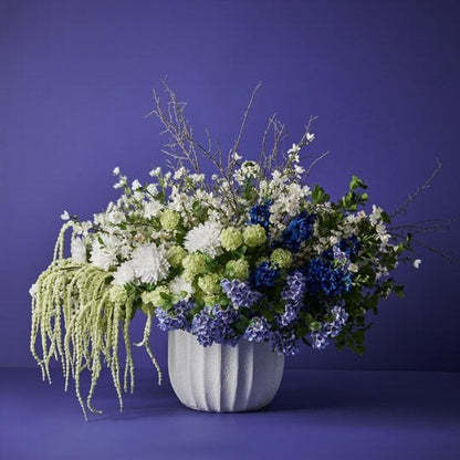 Snowball Faux Spray in Cream/Light Green - 78cm