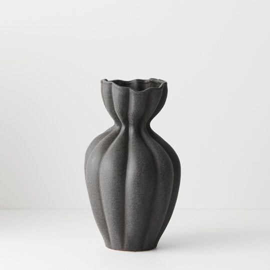Donatella Vase in Black 30cm