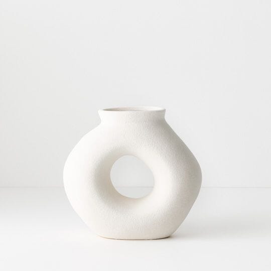 Frida Vase in White (Small)