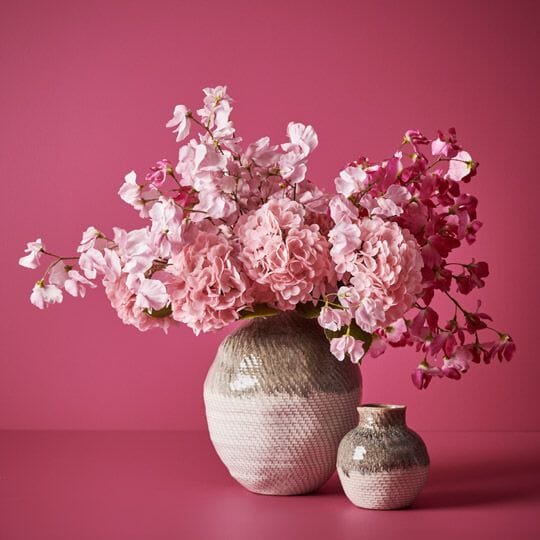 Sweet Pea Artificial Spray -  Fuschia 60cm
