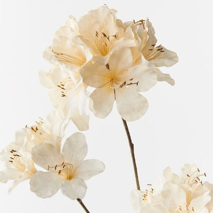 Azalea Artificial Spray in Cream 86cm