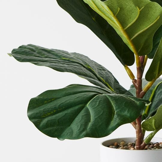 Fiddle Leaf Artificial Plant 33cm