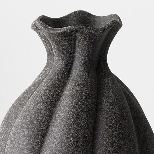 Allegra Vase in Black 18cm