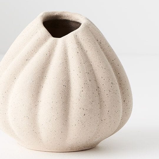Allegra Vase in Sand 11cm