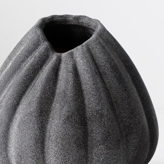 Allegra Vase in Black 13.5cm