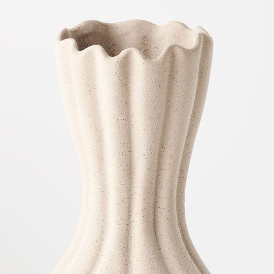 Allegra Vase in Sand 30cm