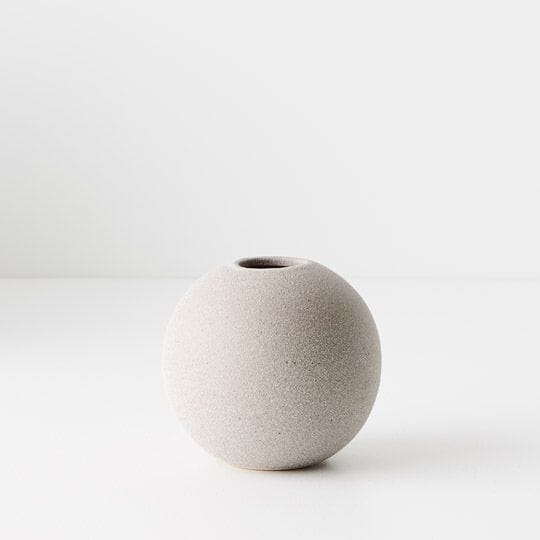 Katia Ball Vase in Grey 10cm