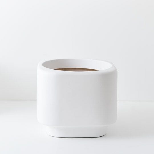 Odette Pot in White 55cm