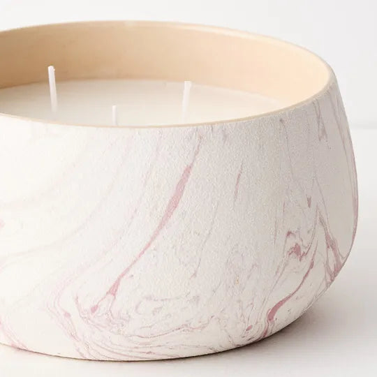 Ophelia Stoneware Vanilla Candle in Boysenberry 16.5cm