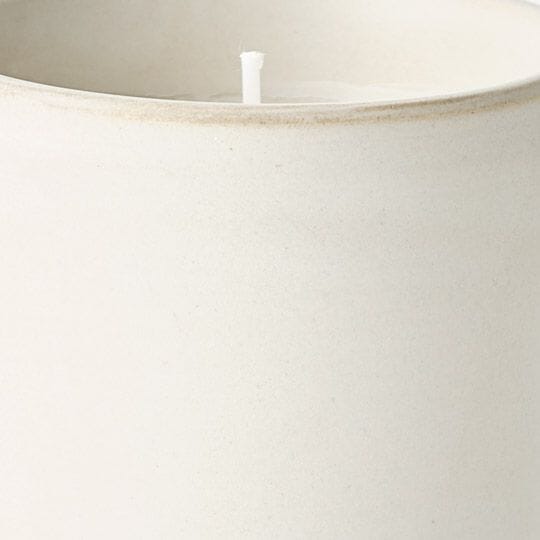 Tate Sandalwood &amp; Vetiver Candle in Ivory 8.5cm