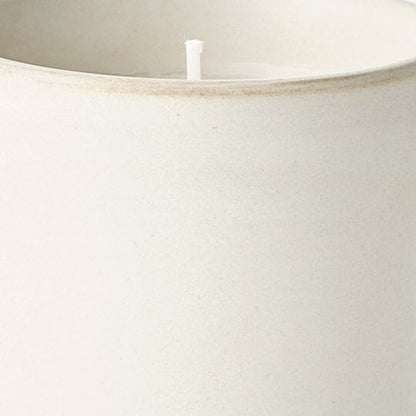 Tate Sandalwood &amp; Vetiver Candle in Ivory 8.5cm