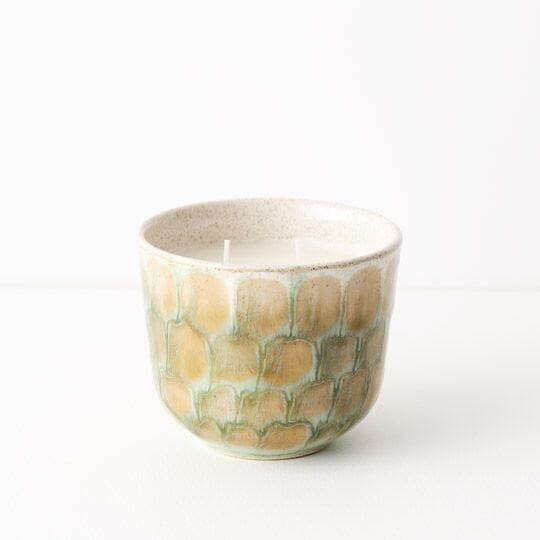 Tate Sandalwood &amp; Vetiver Candle in Moss 11cm