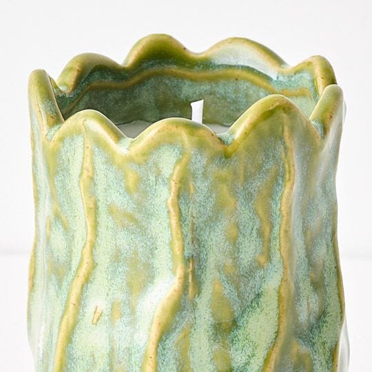 Inez Ceramic Candle in Scented Fig 9cm