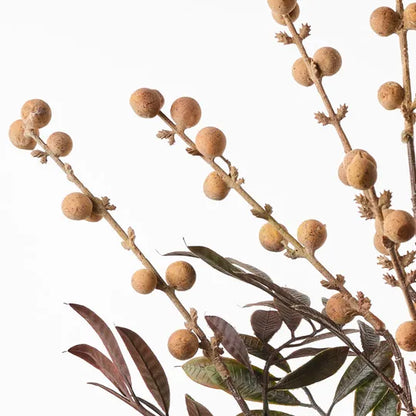 Longan Artificial Spray in Natural 74cm
