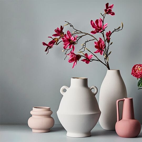 Magnolia Japanese Artificial Spray in Fuschia 95cm
