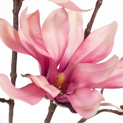 Magnolia Japanese Artificial Spray in Pink 95cm