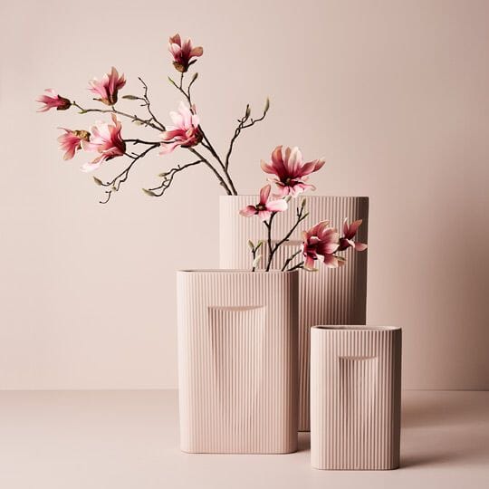 Magnolia Japanese Artificial Spray in Pink 95cm