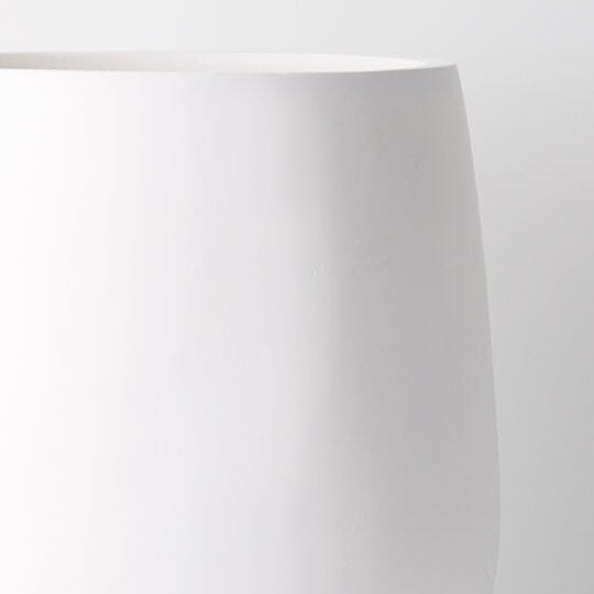Milos XL Planter Matte White 52cm